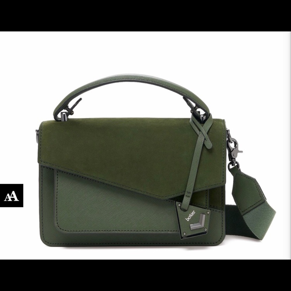 Cobble Hill Crossbody-Hunter Green